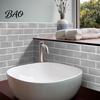 Cover Wall Defects Stickers Self-Adhesive PVC Tile Stickers, Waterproof Mosaic Pattern Decals for Kitchen Bathroom Renovation Supplies Home