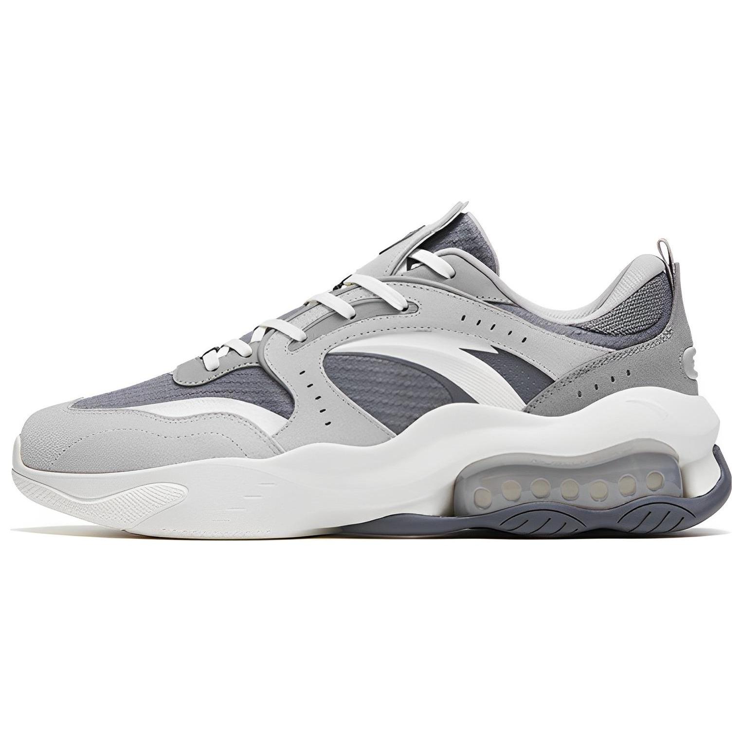 

New Anta Kaiyuan 982 Non slip Wear resistant Shock Absorption Low Top Sports Casual Shoes Women s Night Mist Gray 122318881-7 38