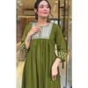 Viscose Rayon Embroidery Kurti Palazzo Set Indian Party Wear Ethnic Kurta Set