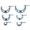Cuifati Außenmikrometer mit Skala Mechaniker Mikrometer Dickemessset, 0,01 mm 0-25 mm 25-50 mm 50-75 mm 75-100 mm 100-125 mm 125-150 mm