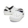 Crocs Casual and Comfortable Warm Children's Hole Shoes White Grey Children's Model