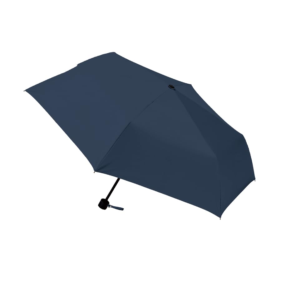 Simple Folding Umbrella Lightweight Foldable UV Day Day Sun-Blocking Parasol, Protection, Men's & Women's, Mother's & Father's Gift, TU-0001 (Navy)
