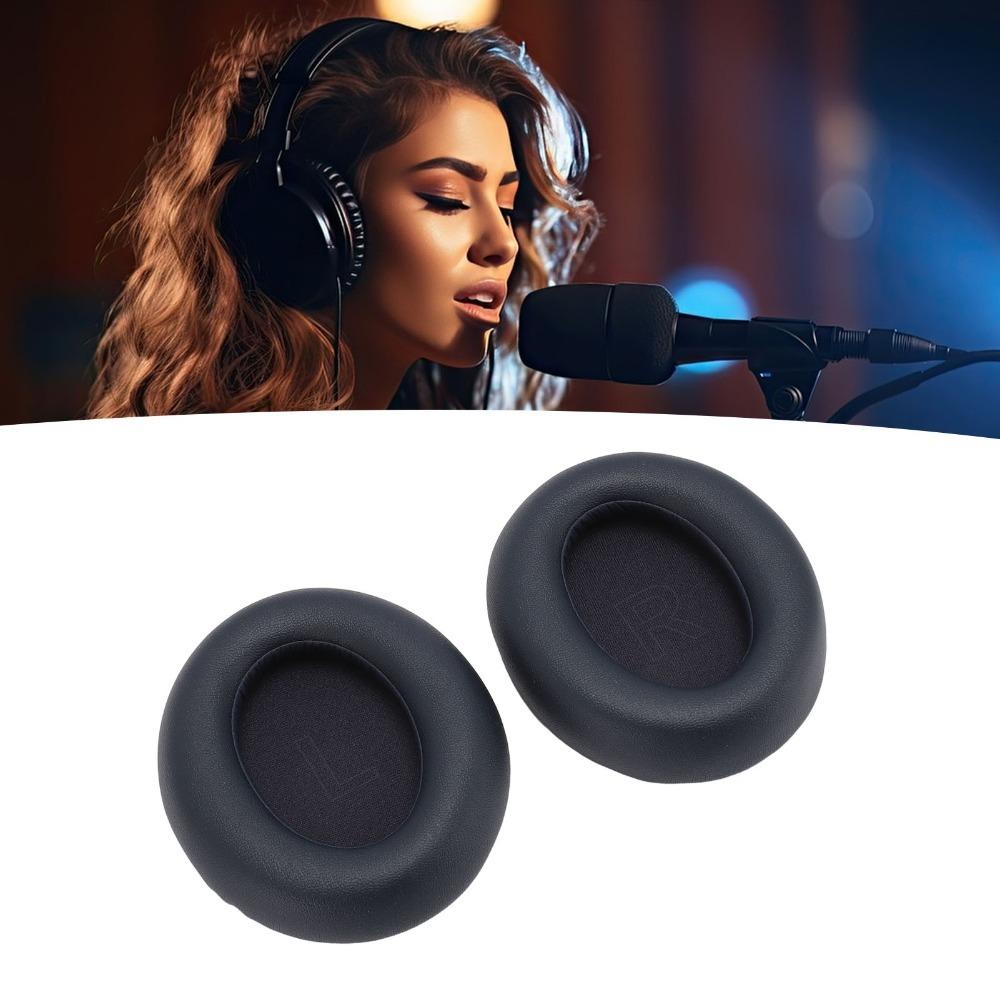 2PCS Protein Leather Replacement Ear Pads for Anker Soundcore Life Q30 Q35 Q30 BT Q35 BT Headset