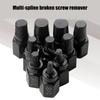 10Pcs Screw Bolt and Nut Extractor Set Damaged Screw Removal Set Removal Screws 6XDE