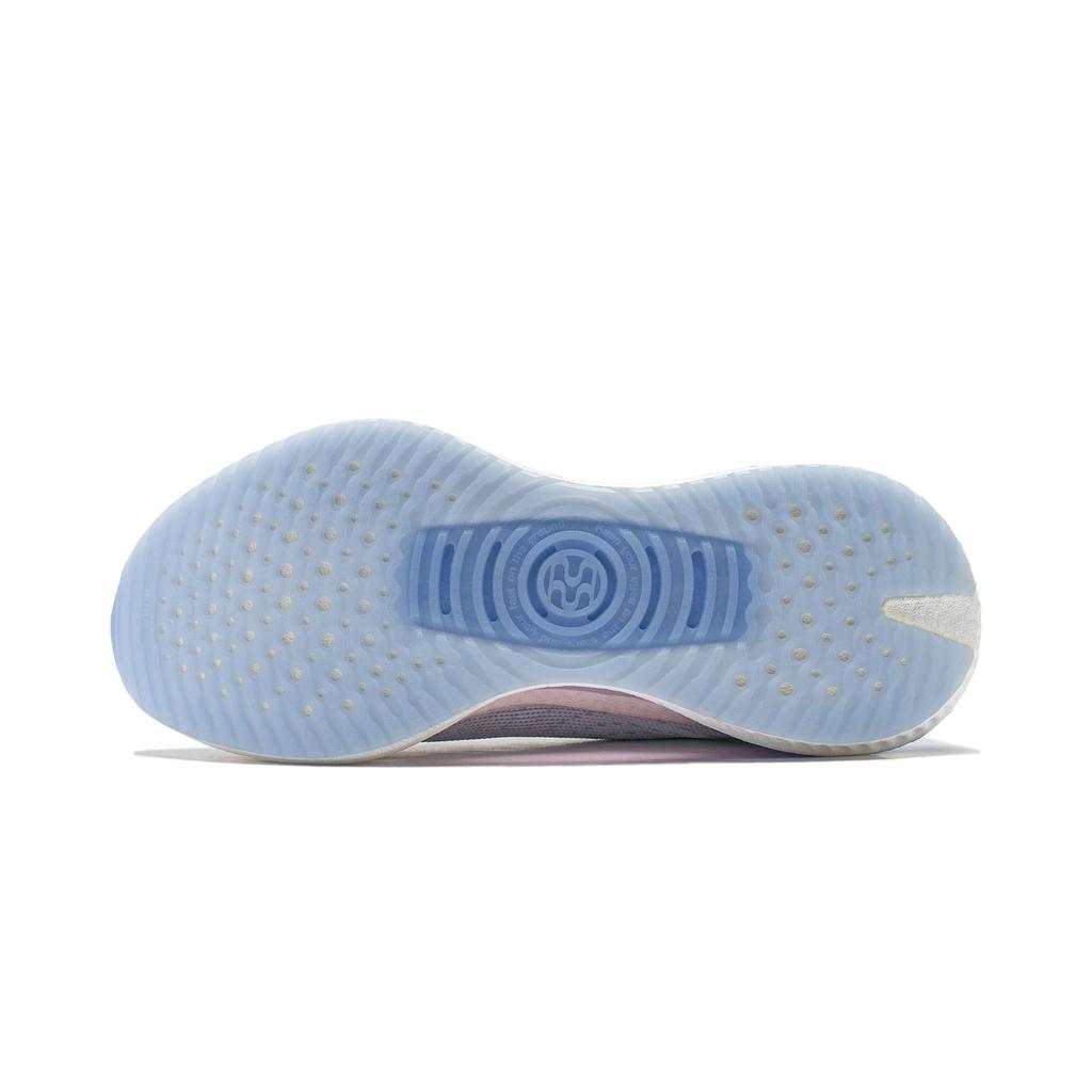 New LINING Shadow 2 Essential Running Shoes Women's Low top Standard White/Glacier Blue ARRU004-1