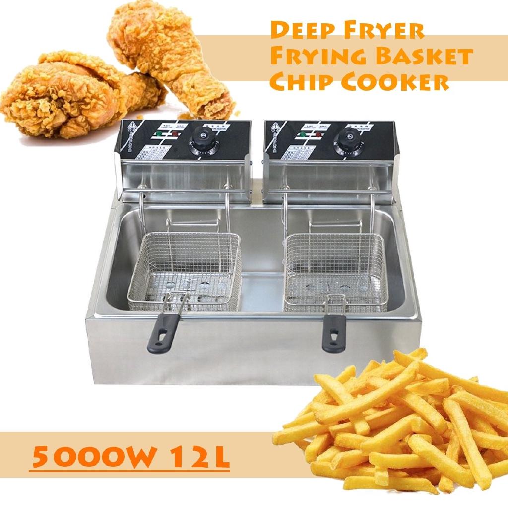 Restaurant Equipment Kitchen Equipment Pressure Electric Fryer Machine 12L Potato Fryer Air Fryer Electric Fryer 5000W
