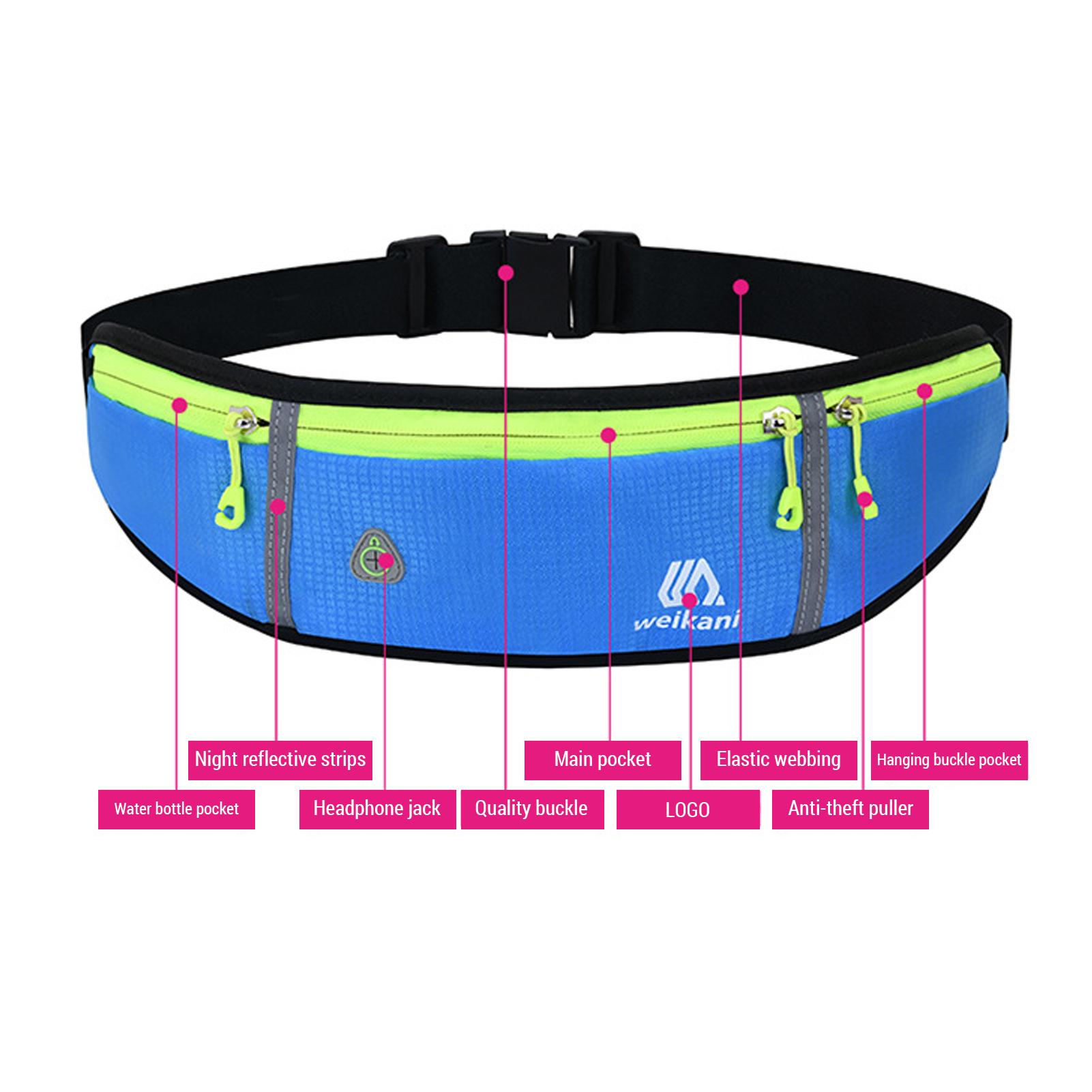 Спортивная поясная сумка для активного отдыха — фото 5