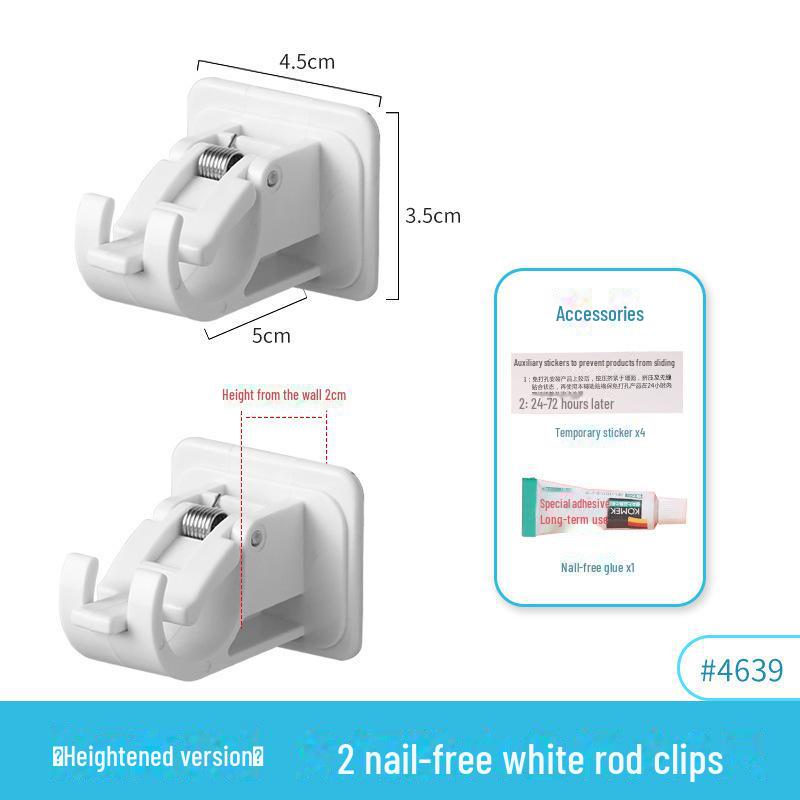 Schlagfreie multifunktionale Teleskopstange: Kompakte Duschvorhang- und Trocknungslösung