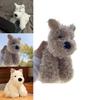 White/brown West Highland Terrier Plush Toy Pillow For Sleeping And Cuddling Great Birthday Gift For Boys And Girls