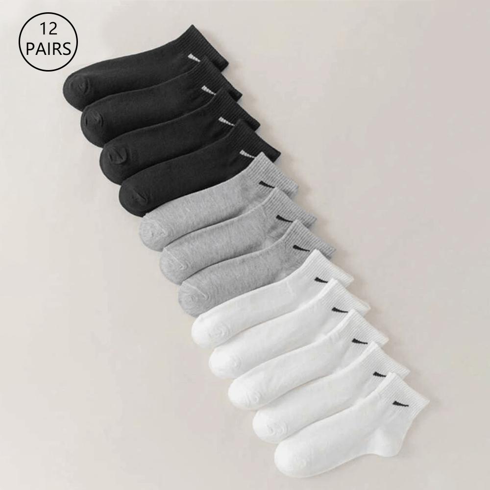 7/10/12 Paar Damen Herren Sportstyle Knöchelsocken Trendig Bequem Geruchshemmend Schweißabsorbierend Atmungsaktiv Liebhaber Freizeit Socke