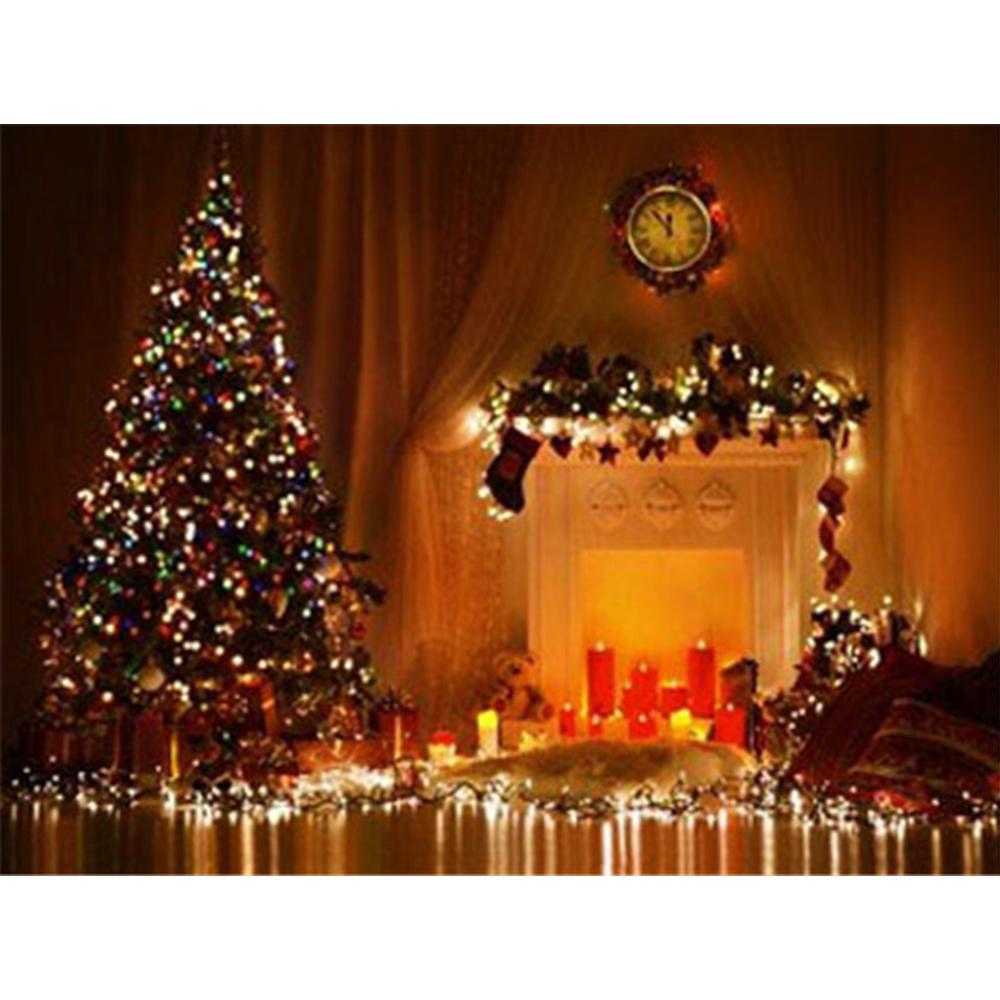5D Diamond Painting Winter Full Square Handicraft Sale Diamond Embroidery Christmas Tree Mosaic Snow Home Decoration
