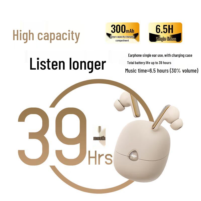 Aigo TA51 True Wireless Bluetooth Half-in-ear Earbuds