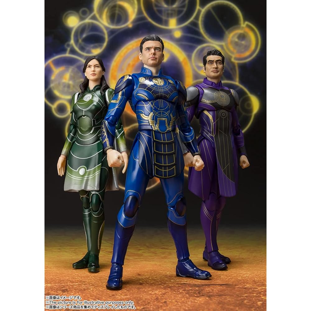 TAMASHII NATIONS S.H. Figuarts Marvel Eternals Kingo 150mm PVC ABS Action Figure