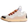 Leather Splicing LaceUp Curb Sports Casual Shoes Retro Board Shoes Men'S And Women'S Dad Shoes