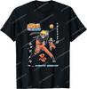 Naruto Shippuden Vintage Style Badge Fashion Casual Funny Tshirt S6xl