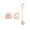 LMETJMA Silicone Spill Stopper Set For 30 40oz Tumbler Cups Included Round Cups Lid Spill Plug and Straw Cover Cap JT