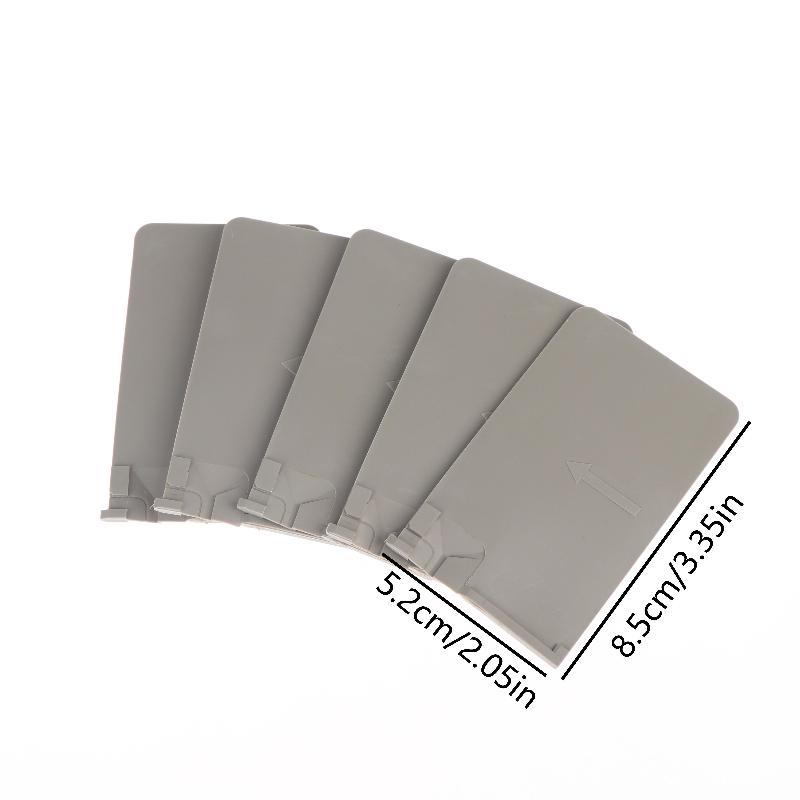 5Pcs EZD NSC Series Circuit Breaker Phase Spacer V0 Flame Retardant Insulation Barrier EZD(NSC)60/100 EZD160/250 EZD(NSC)400/630