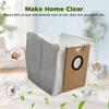 ABWR-Dust Bag For TP-Link Tapo RV30 Max Plus/RV20 Max Plus/Lydsto R1 Edge/Miwhole M9 Lite/Roidmi Eve Rook Robot Vacuum 10PCS