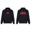 Mens Hoodie Letter Print Loose Fit Casual Sweatshirt All Season Streetwear