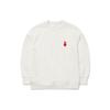 MLB Los Angeles Dodgers FW21 Logo Pattern Loose Fit Crewneck Sweatshirt Unisex Sweatshirt White 3AMTH0314-07IVS