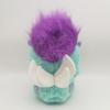 Barbie Fairytopia Bibble Plush Toy Cute Elina's Pet Bibble Soft Stuffed Doll with Purple Hair Turquoise Fur for Fan Kids Birthday Gift Home Decoration