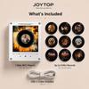 Factory Direct Personalized Rotating CD Fridge Magnet NFC Music Player LED Light Custom Gift
