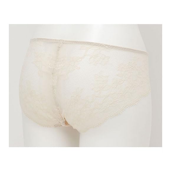 Unnanacool BRAGENIC Lace Shorts Pair with Full Less Visible Size SP L Women's (JF2840) - JB3840, Lace, Lines,