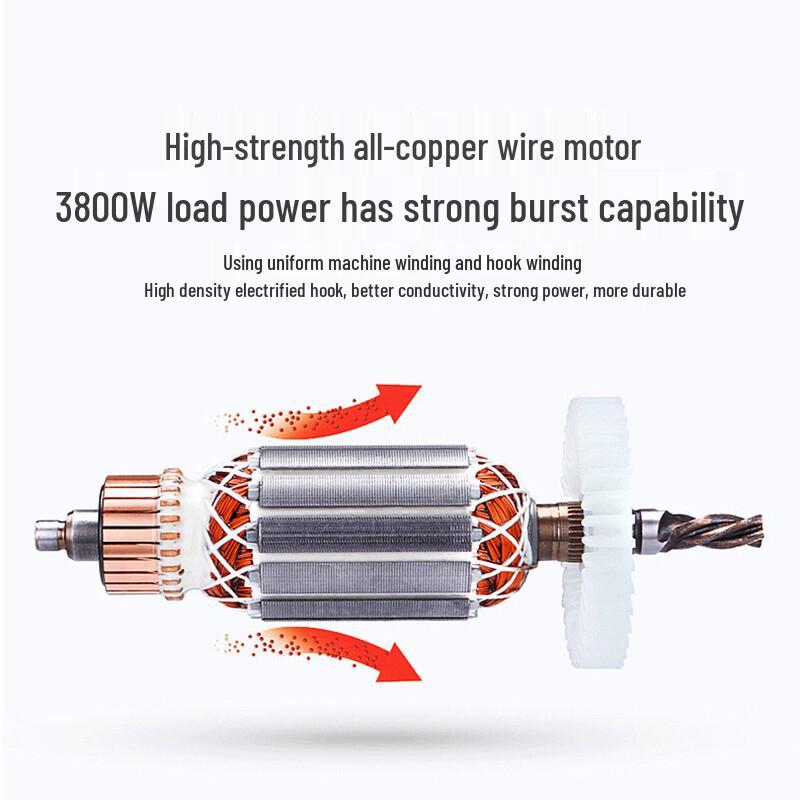 Haisidik Industrial Electric Hammer Drill CN plug (adapter included)