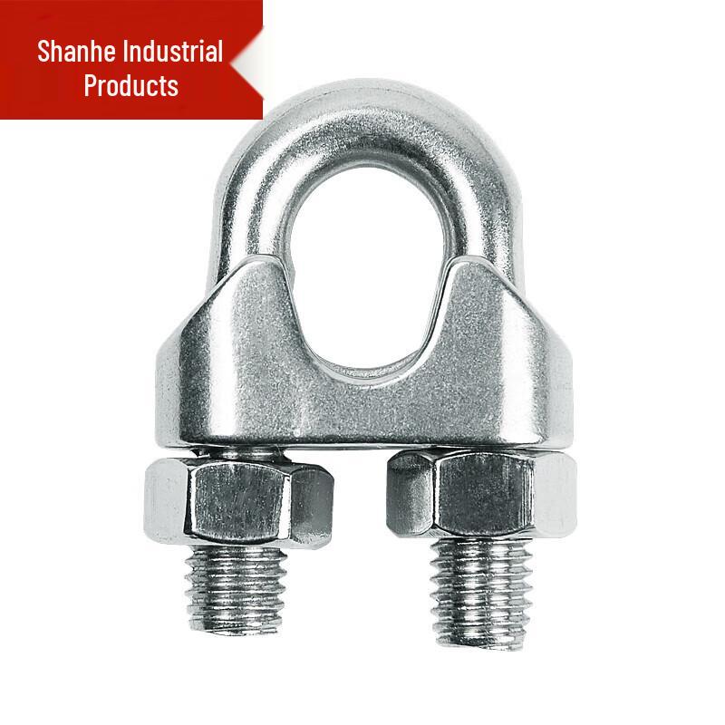304 Stainless Steel U-Shaped Wire Rope Clamp M6