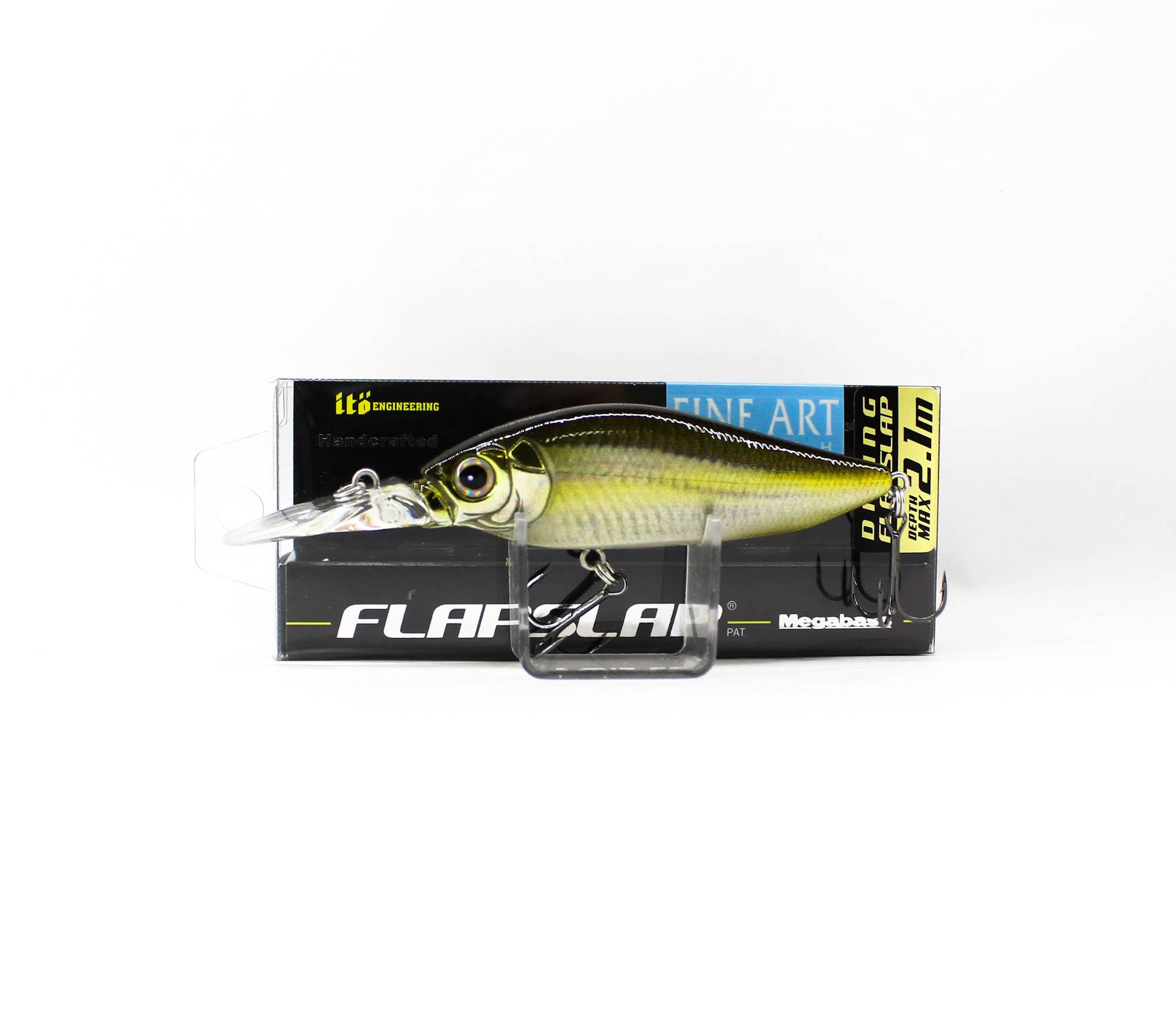 

Megabass Flap Slap Diving SP C 77 mm 3/8 oz Floating Lure Shiner (3631)