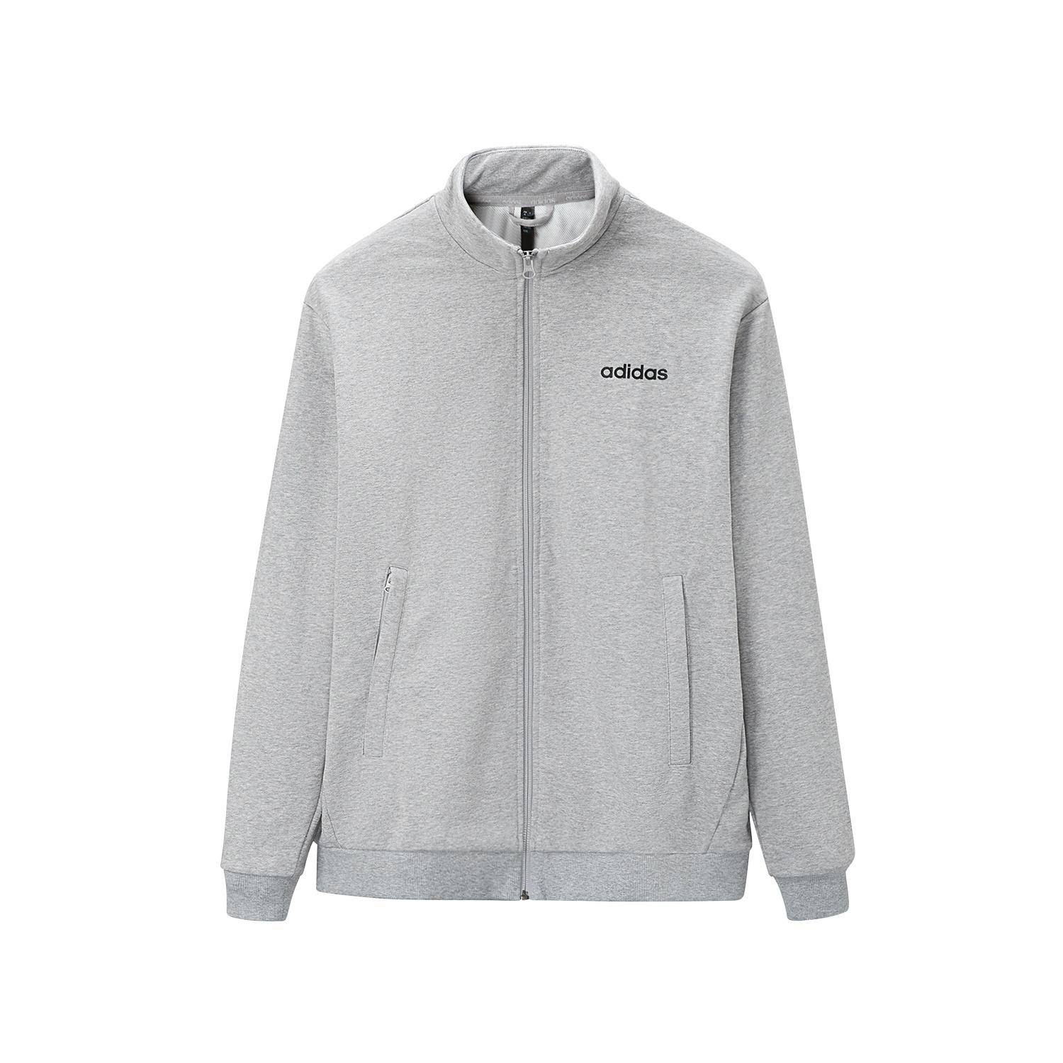 adidas Track Jacket Asia Sizing  Grey  Men s JJ0425 L