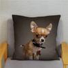 Cute Mini Chihuahua Dog Decorative Pillowcase Office Living Room Car Ornaments Home Pillowcase