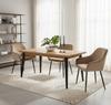 Upholstered Chair Rello Velvet Beige