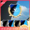 For Renault 2026 New Hub Caps Car Fender Blade Decal Badge 3D Metal Car Body Protective Sticker For Renault Megane 2 3 Clio Scen