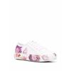 Salvatore Ferragamo Ferragamo Floral Print Sneakers White
