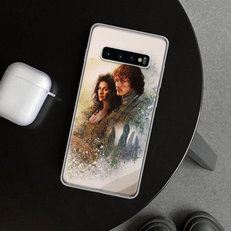 Outlander TV Phone Case Cover for Samsung Galaxy S26 S25 Edge S24 S23 Ultra S22 Plus S21 FE S20 + Art Customized Fundas Galaxy S