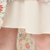 BCBG Flower Print Banding Skirt B3m3s209