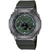 G-SHOCK Quartz GM-2100B-3AJF Ceas pentru bărbați acoperit cu metal LED verde deschis NOU