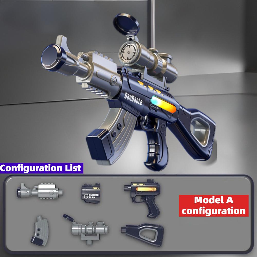 Assemble Able Multi Function Magnetic Power Gun Children s Educational DIY Assembly Combination Toy Gun for Boys and Girls