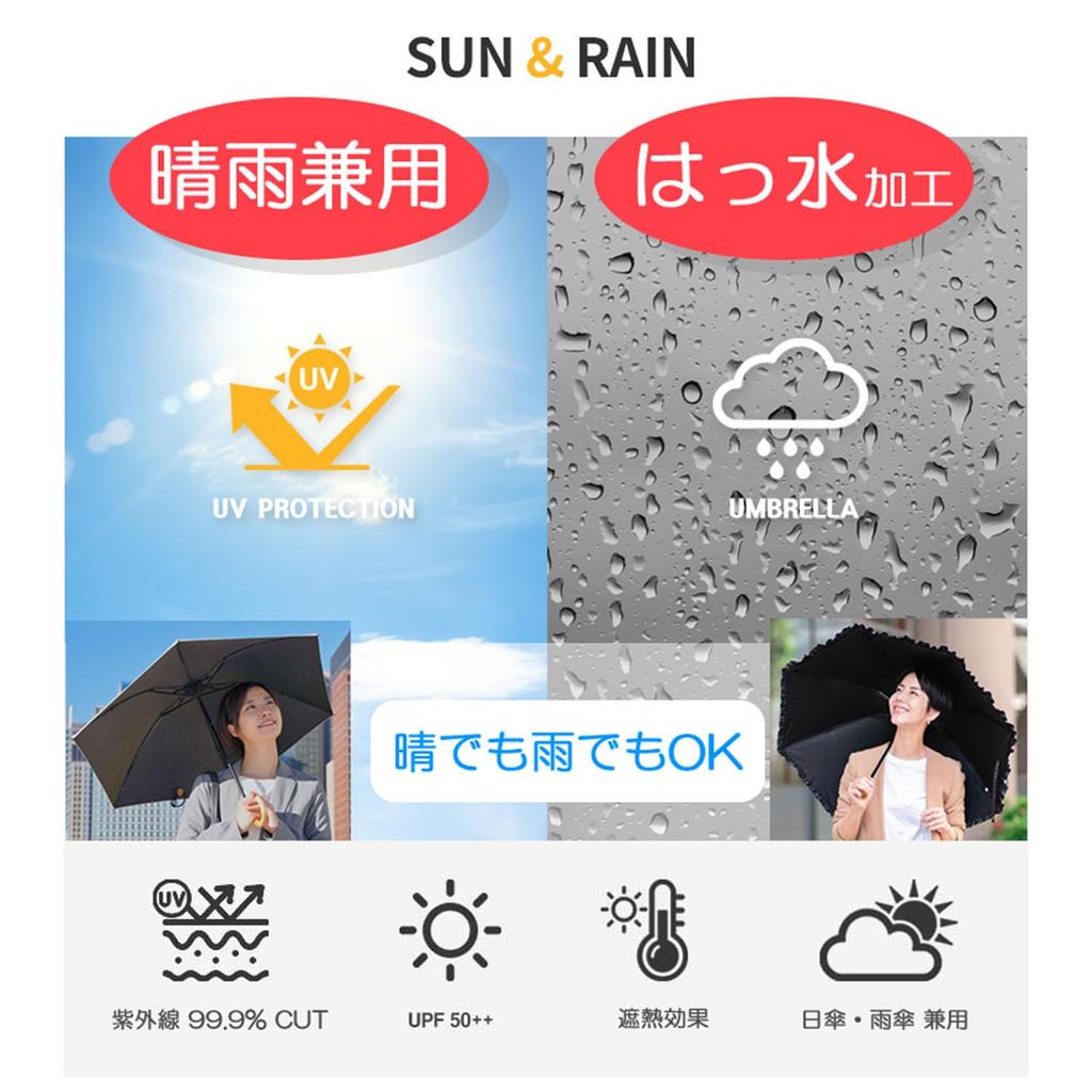 folding umbrella for all weather UV light heat water and easy opening Ultra-lightweight conditions, protection, blocking, protection, repellent,