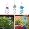 Colorful Wind Chime Creative Starfish Turtle Hangings Yard Ornaments Hanging Pendant  Backyard