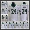 Pánský retro dres NFL New York Jets Fotbalový dres Sportovní oblečení Pro fanoušky Zimní Podzimní