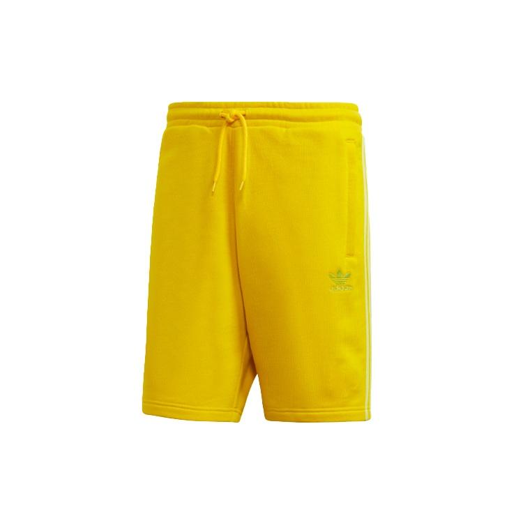 adidas originals Blc 3-S Short Stripe Casual Sports Shorts Yellow Men s ED6029 XL