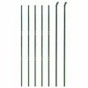 VidaXL Clôture en Treillis Métallique, Panneau de Clôture Décoratif, Barrière de Protection Jardin Patio Extérieur, Vert 154054