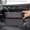 PU Leather Seat Gap Organizer Tray Multifunctional Gap Filler Storage Box  Auto Interior
