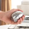 Cute Stainless Steel Egg Shaped Mechanical Visual Countdown Reminder Alarm Clock Kitchen Timer