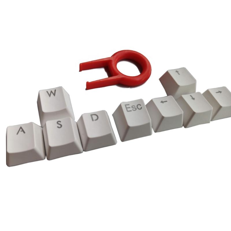 Backlit Keyboard Keycaps Fit for Cherry MX Switches WASD/ESC/Direction for Key Cap 9 Pcs Mechanical Gaming Keyboard for