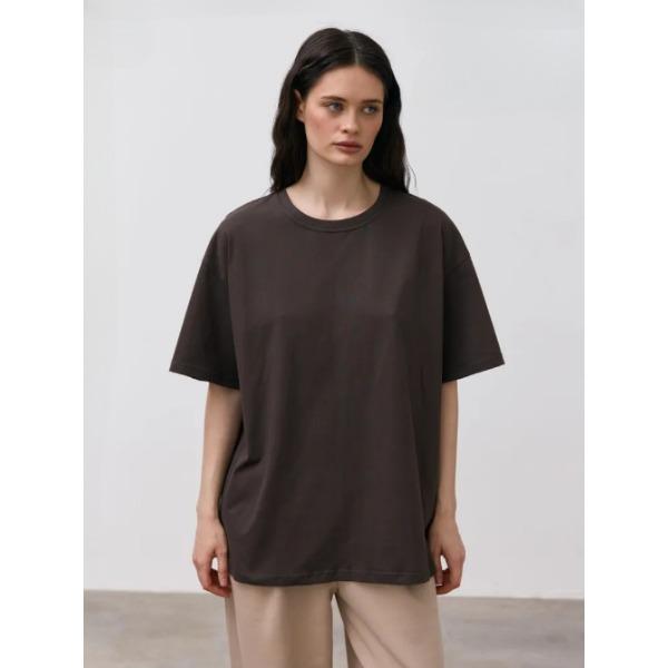 Summer Round Neck Solid Color Top Fashionable Casual Pure Cotton Short Sleeved Women's T-shirts