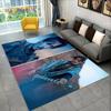 3D Printing Johnny Depp Series Area Rug,Carpet Rug for Home Living Room Bedroom Sofa Doormat Kitchen Decor,Non-slip Floor Mat HD