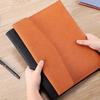 A4 Business Folder PU Leather Document Pouch Portable Storage Bag  School and Office Supplies
